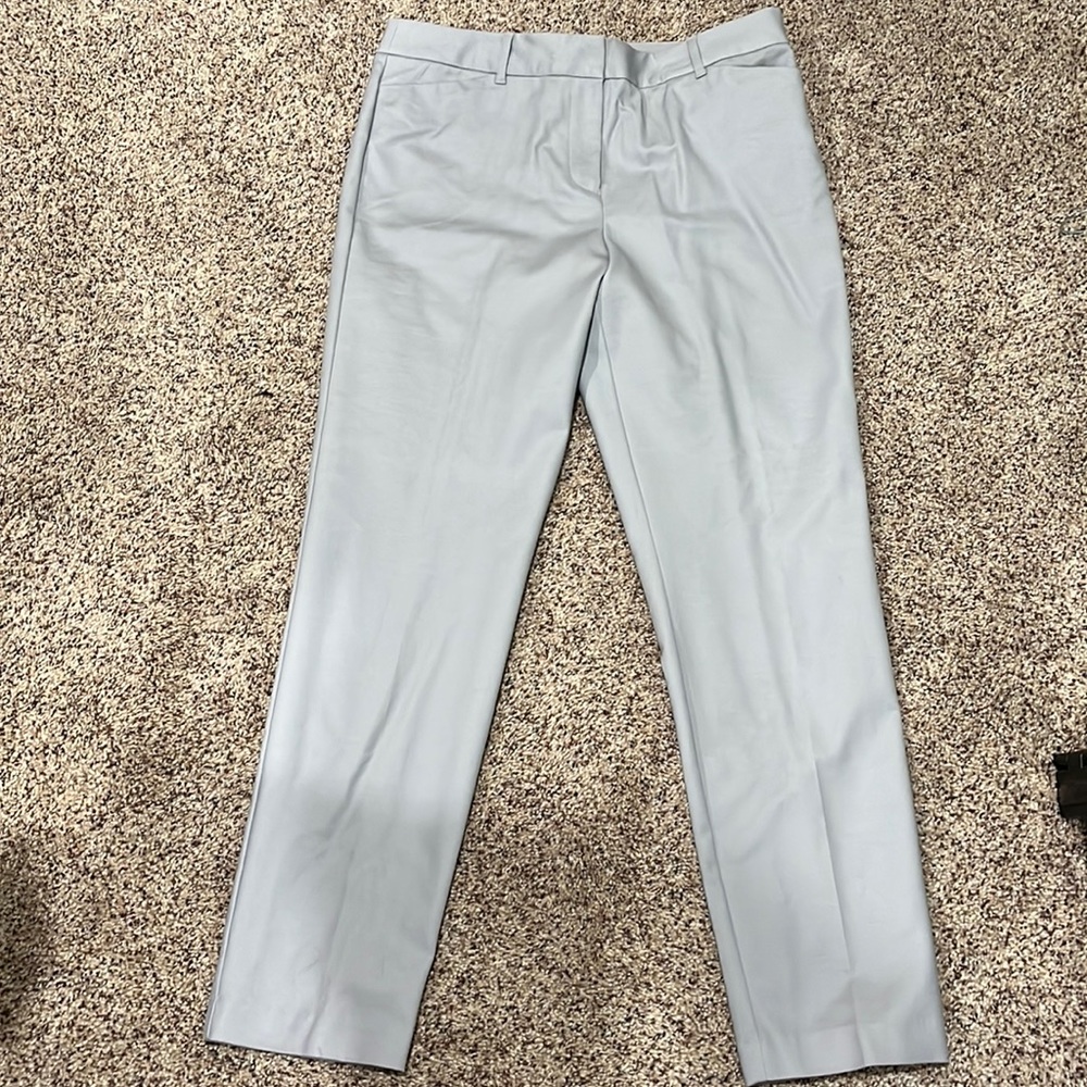 Classic slate gray ankle length work pant